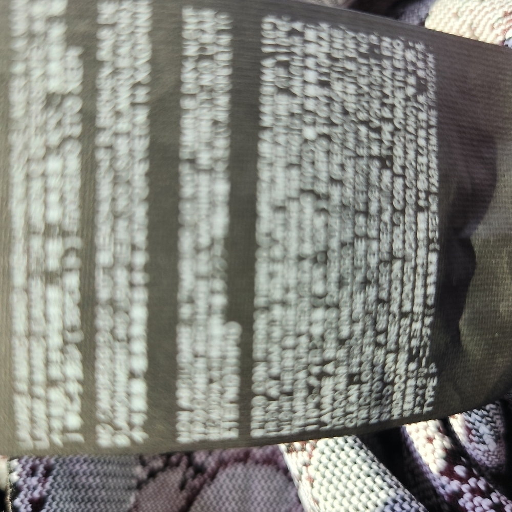 New Balenciaga Burgundy white print stretch body dress F‎ 36 Made in France - Picture 12 of 12